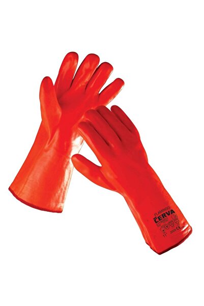 CERVA Mănuși de protecție FLAMINGO 11 Portocalii