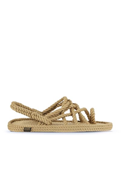 Nomadic Republic حذاء بيج هالات بودروم ذو نعل مطاطي للرجال 24nomadıcalctbn