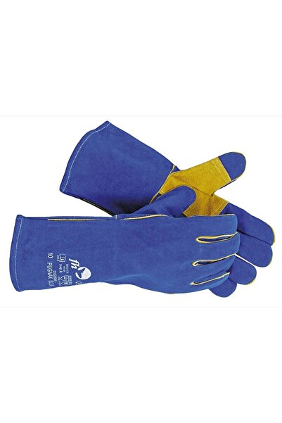 CERVA PUGNAX BLUE - Mănuși de sudură de protecție 10 Albastre