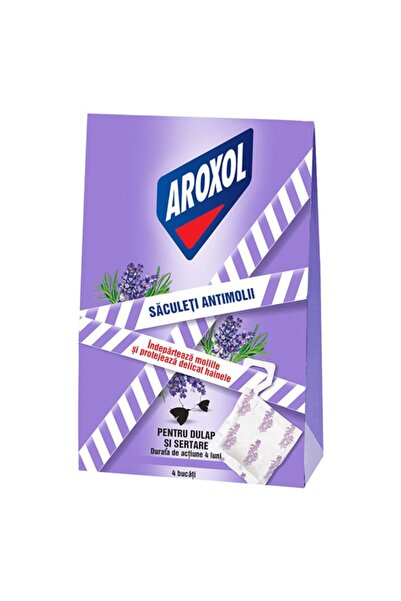 Aroxol Set of 2 x 4 Lavender Mothproof Bags