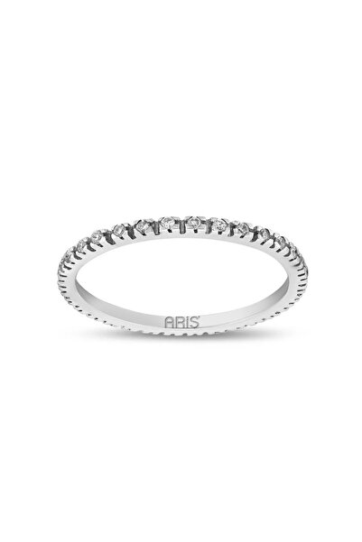 Ariş 0.16 Karat Pırlanta Tamtur Alyans