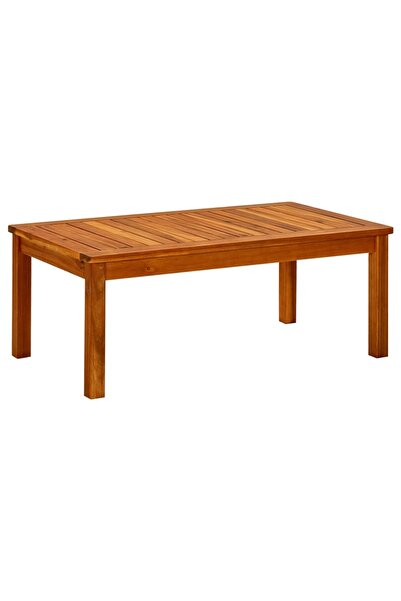 vidaxl Garden Coffee Table 90x50x36 cm Solid Acacia Wood