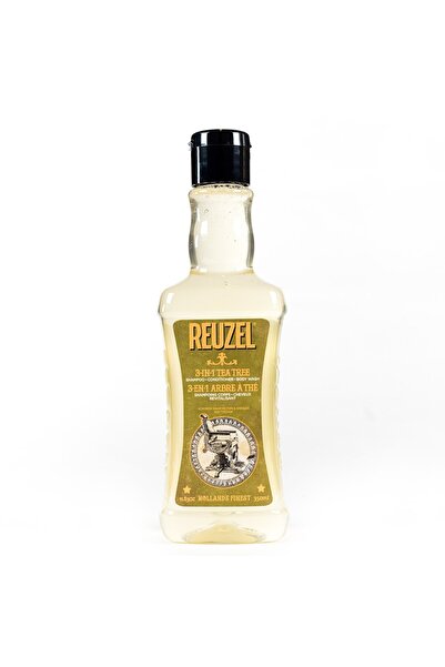 Rebel Reuzel, Reuzel, Tea Tree Oil, Hair Shampoo, Conditioner & Shower Gel 3-...