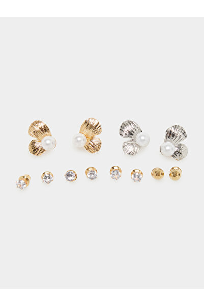 Styli Pack of 6 - Embellished Stud Earring