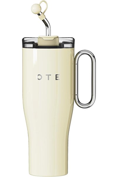 Generics كوب OTE سعة 1.2 لتر بمقبض وغطاء مزود بماصة