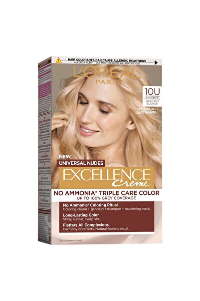 L'Oreal Paris Set of 2 x Excellence Universal Nudes Ammonia-Free Permanent Ha...