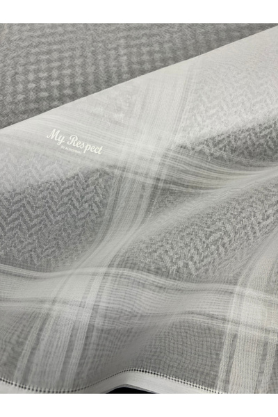 shemagh alyashmac شماغ أبيض من ماي ريسبكت - آر 5 مودرن