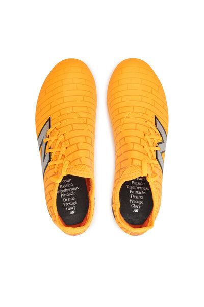 New Balance Ghete de fotbal Furon Dispatch Junior portocalii pentru băieți