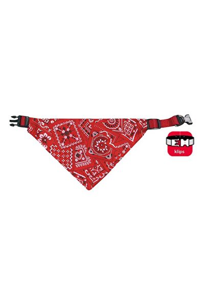Karlie Bandana Collar 22-35cm Red