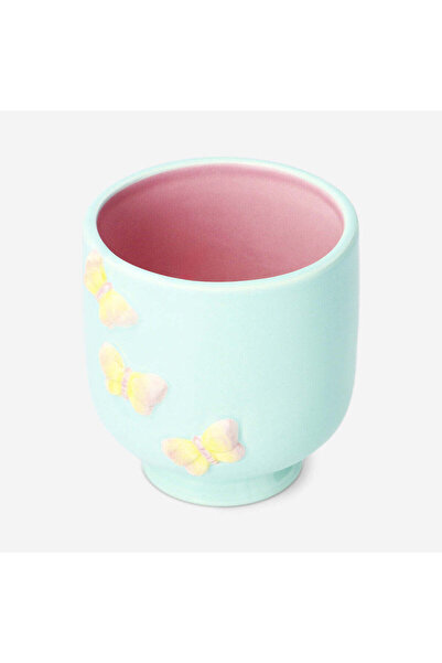 Flying Tiger Copenhagen Kelebek Desenli Seramik Vazo