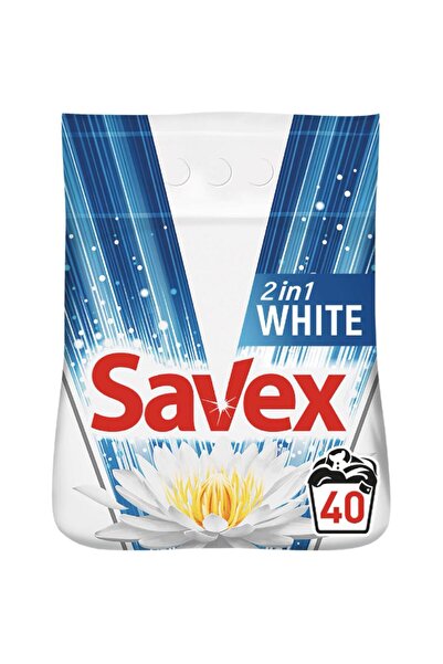 SAVEX Detergent Pudra Rufe Premium White, 3.6 kg