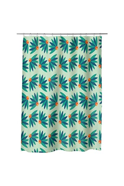 ART FACTORY Perdea de duș pentru baie Green Leaf Group