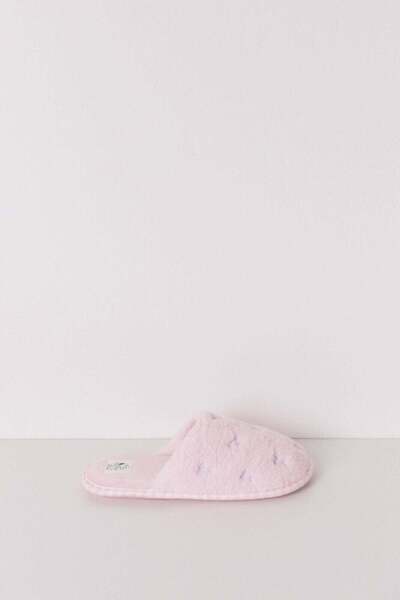 Women'secret شباشب سنوبي من الفرو الصناعي