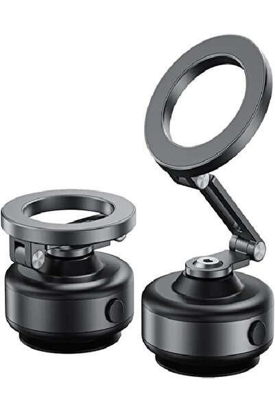 adak حامل هاتف مغناطيسي مزدوج الجوانب للسيارة يعمل بالشفط | حامل سيارة قابل ل...