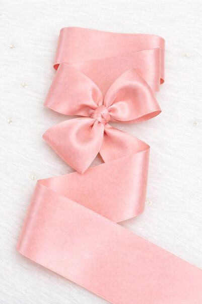 ZEYMERADE 6 cm Powdered Double-Sided Satin Ribbon 10 Meters, Bundle Dowry Eng...