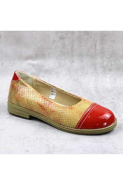 tino Balerini usori , din piele naturala lacuita , pentru copii 3221-BEJ/MULT...