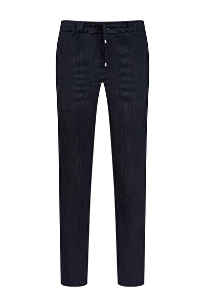 Hatemoğlu Mavi Rahat Kesim Yandan Cepli Jogger Pantolon