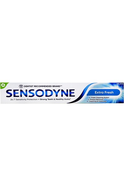 Sensodyne Set of 3 x Extra Fresh Toothpaste, 75 ml