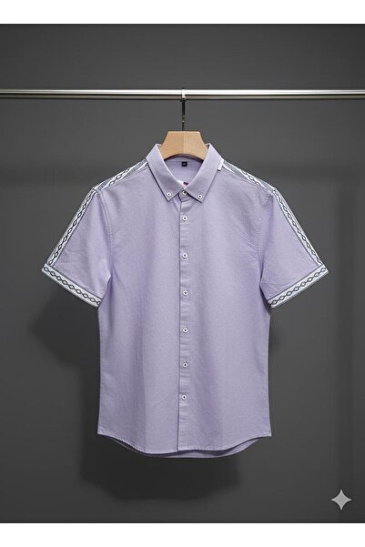 ALnama Men's patterned shirt