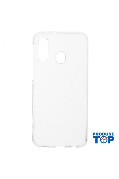 Samsung Carcasă neagră transparentă pentru Galaxy A40