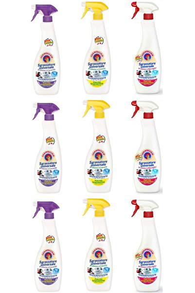 Chanteclair Chante Clair Universal degreaser, Lavender x3, Lemon x3, Marsigli...