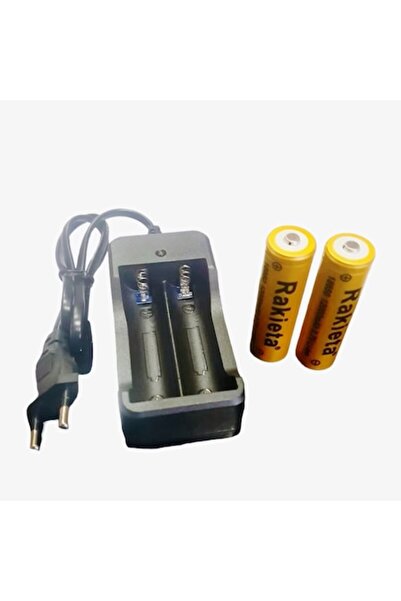 Stone Set încărcător și 2 baterii, 3.7v tip Rakieta 18650, 12000 mAh, Li-On, ...