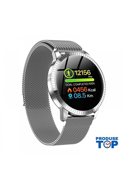 KAREN SUPER PREMIUM Smartwatch with Color Screen Silver