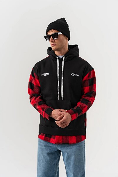 go gang own Crosslayer Kanguru Cep Detaylı Sweatshirt Hoodie
