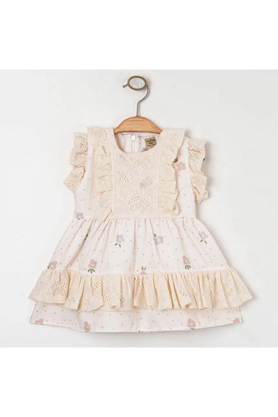 Micii Ștrumfi Rochie Ador Me pentru fete - 100% bumbac