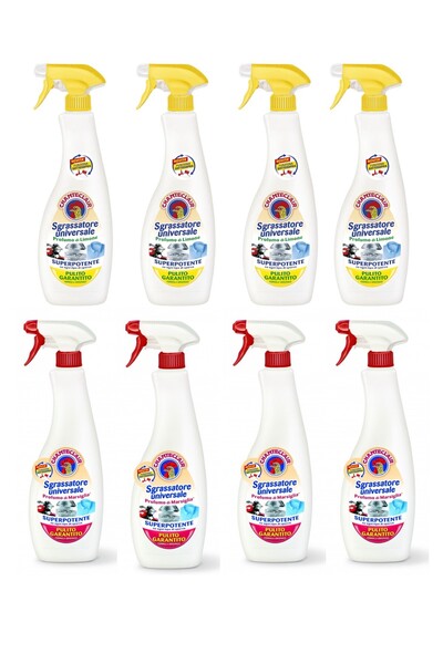 Chanteclair Chante Clair Universal degreaser, Lemon, 600 ml x4 + Marseille 60...
