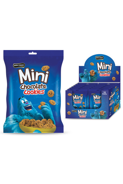 Bisconni Mini Chocolate Cookies 12 packs x 32 g x 3 box