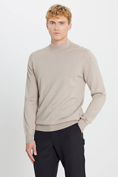 ALTINYILDIZ CLASSICS Men's Beige Melange