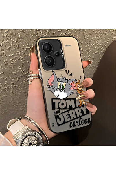 PATTERNOVA Redmi Note 13 Pro Plus+ 5G Uyumlu Karikatür Animasyon Kılıf Sert S...