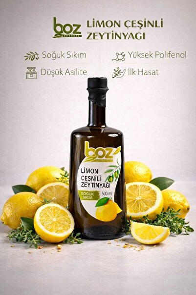 LİMON ÇEŞNİLİ ZEYTİNYAĞI 500 ML