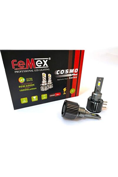 FEMEX Cosmo Plus H15 Far Ampulu CSP D-FORCE Chipset Led Xenon Led Headlight