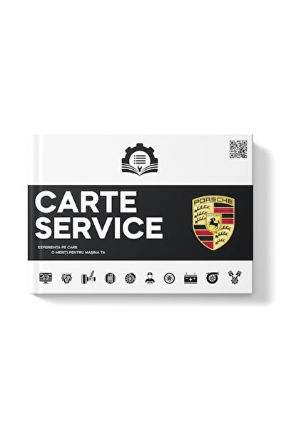 OEM Carte de service Porsche – Istoric complet al reviziilor, reparațiilor, R...