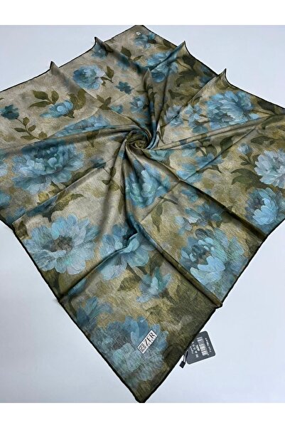 Butik Organic Square Soft Zer Floral Scarf