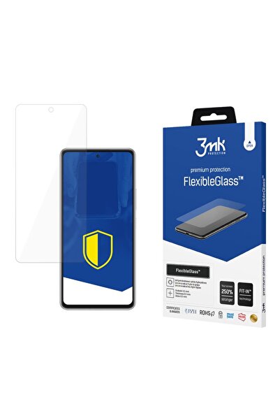 3MK Husă din silicon pentru Samsung Galaxy A53 5G, FlexibleGlass, Transparentă