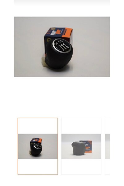 NURPAR LİNEA VİTES TOPUZU 5 İLERİ SİYAH PARLAK YAZILI PLASTİK DİŞLİ