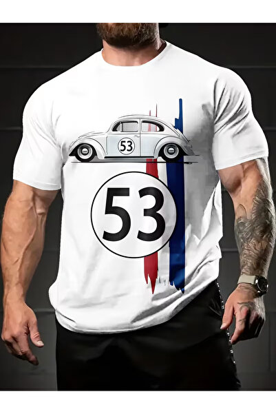 İSMTEXS تي شيرت رياضي للجنسين من Stile Efsane 53 مطبوع بأكمام قصيرة