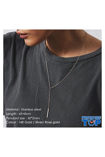 Produse.Top Set of Three Silver Necklaces Plated with Titanium with Pendant S...