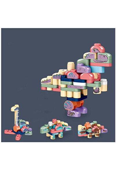 Arabest Multi-functional Building Blocks Big Pellet, Kids Puzzle Dinosaur, Ed...