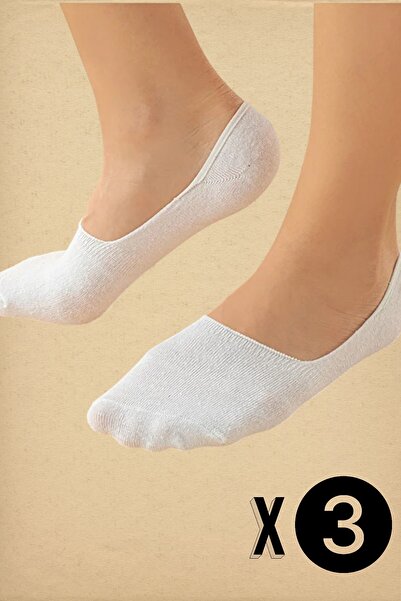 Esinti 3 Pairs of Cotton Women's Ballerina Socks
