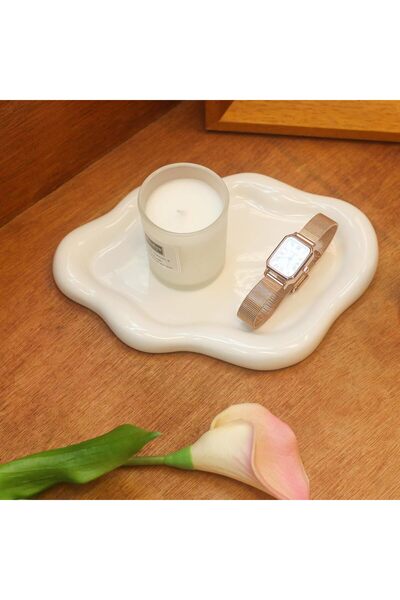 e world unbox happiness CCINPPY Ceramic Jewelry Tray Trinket Dish