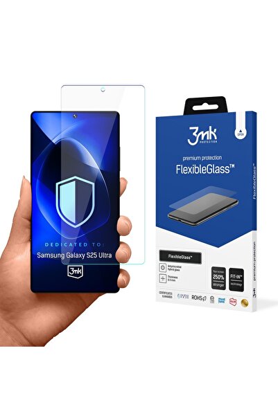 3MK Silicone film for Samsung Galaxy S25 Ultra, FlexibleGlass, Transparent