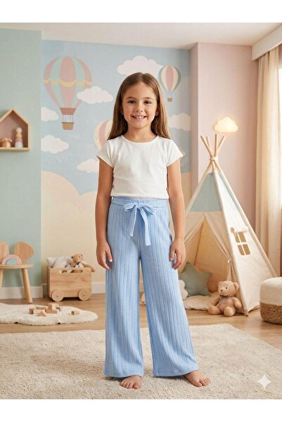 ÖRZİ Kids pantaloni de iarnă pentru fete cu picior larg, mărimea cu căptușeal...