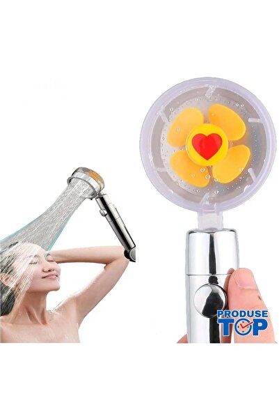 Produse.Top Cap de duș Turbo cu cap rotativ și filtru anticalcar PDR01