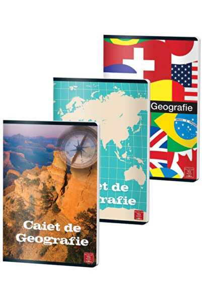 PIGNA Geography Notebook A4 24 sheets Polychrome Cover