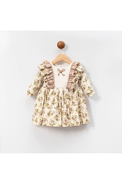 Micii Ștrumfi Miruna Dress for Girls - 100% Cotton