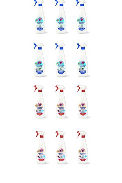 Chanteclair Chante Clair Universal degreaser, Bicarbonate 600 ml x6 + Marseil...